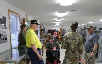 Vietnam-era Army ordnance vets visit Fort McCoy; visit with garrison command team, more