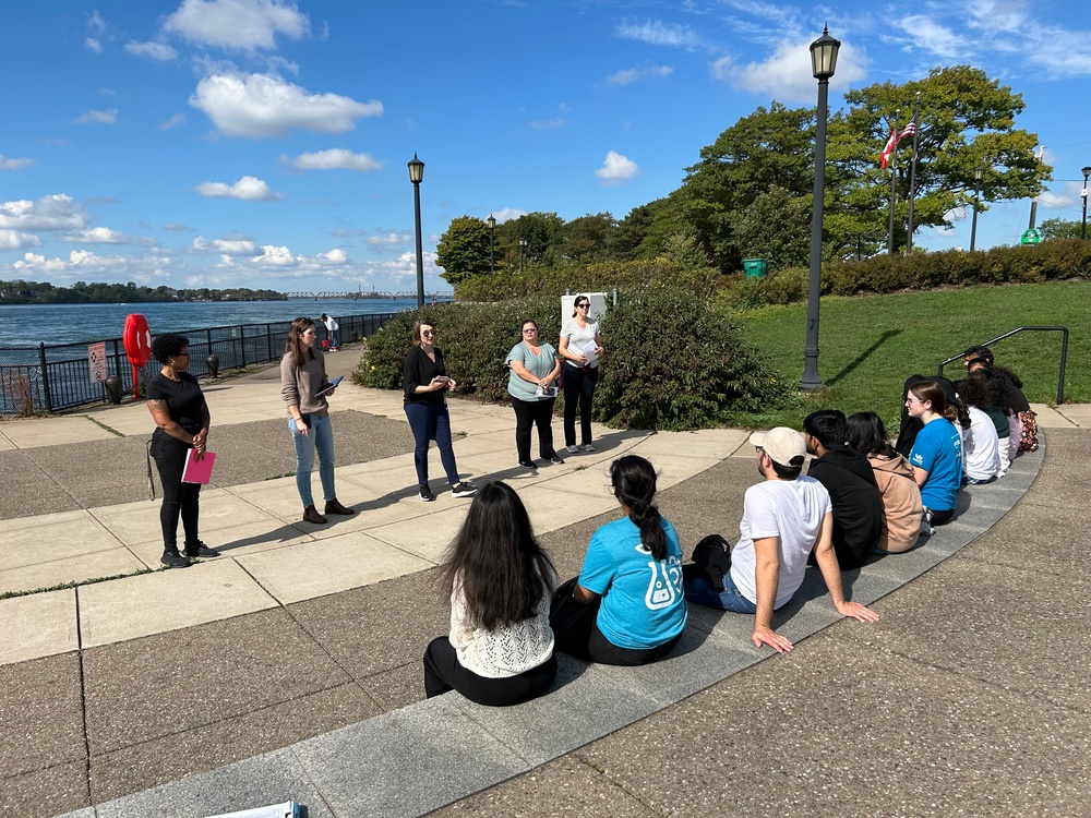 UB WiSE Students Tour Buffalo District Project Sites