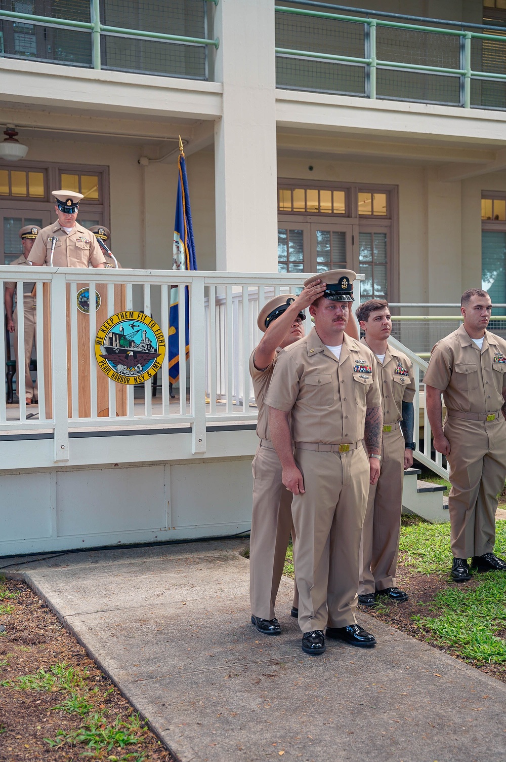 Chief Petty Officer pinning ceremony