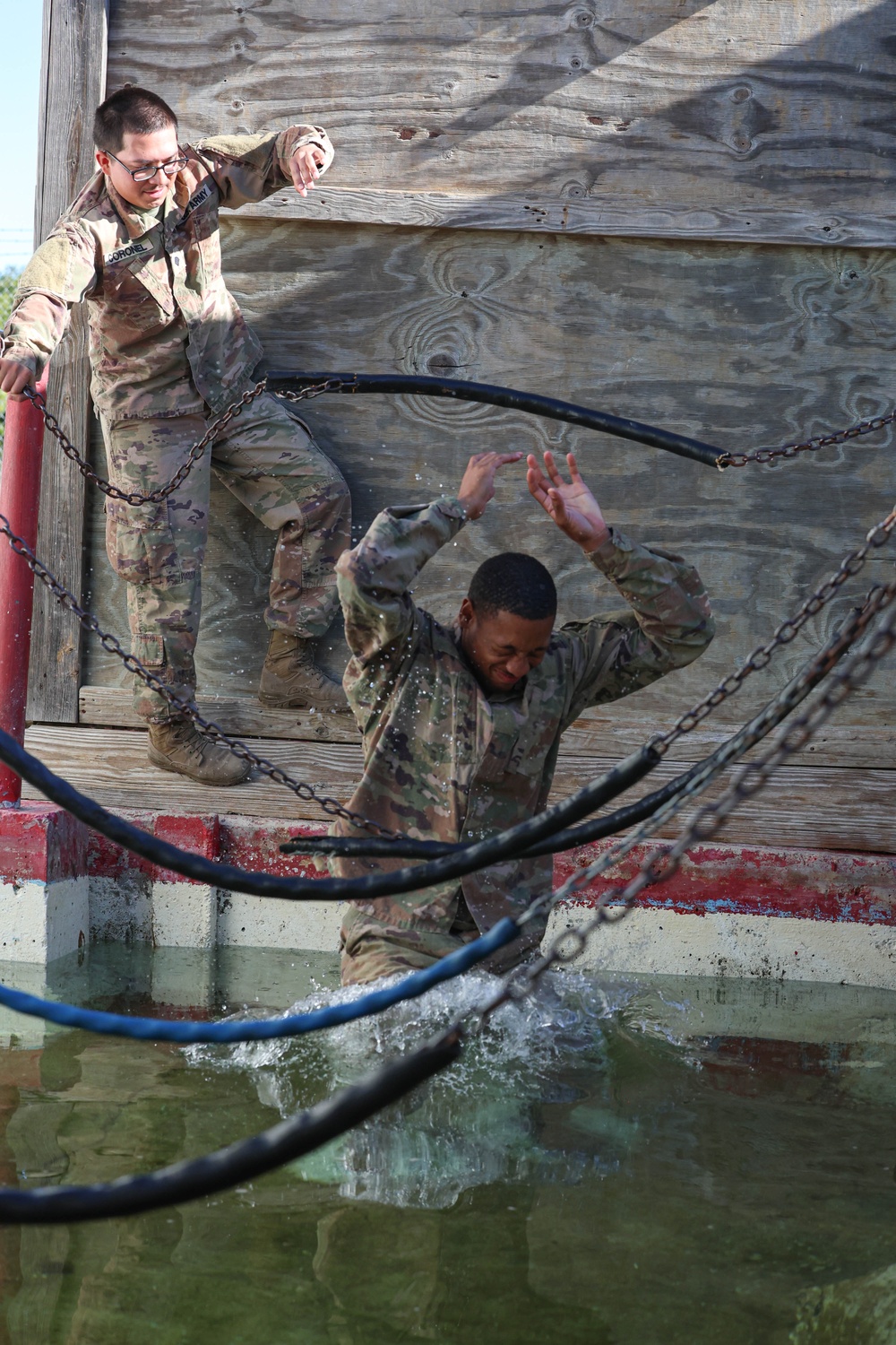 410th MP CO &amp; 87th ENG CO Leaders Reaction Course