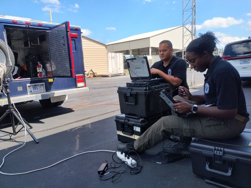 42nd Civil Support Team Provide Ground Communication Capabilities