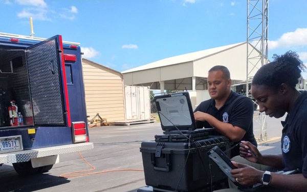 42nd Civil Support Team Provide Ground Communication Capabilities