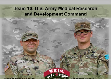 USAMRIID soldiers take win at MRC-E best medic competition