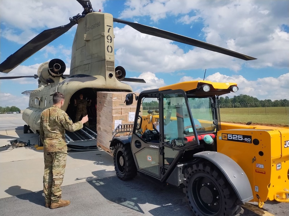 NC Urban Search and Rescue Task Force &amp; Connecticut National Guard Water Operations