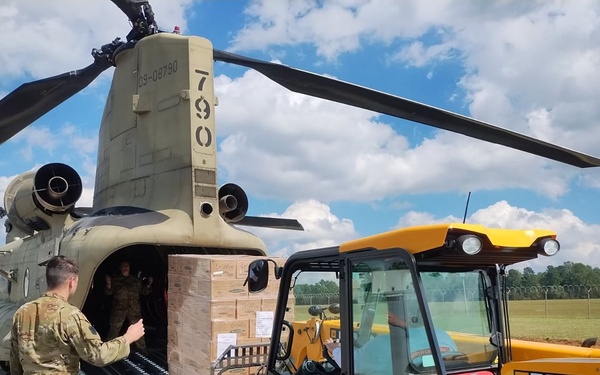 NC Urban Search and Rescue Task Force &amp; Connecticut National Guard Water Operations