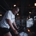 USS Ronald Reagan (CVN 76) Sailors attend a spin class