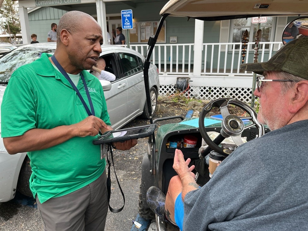 FEMA Disaster Survivor Assistance Teams Help Hurricane Helene Survivors