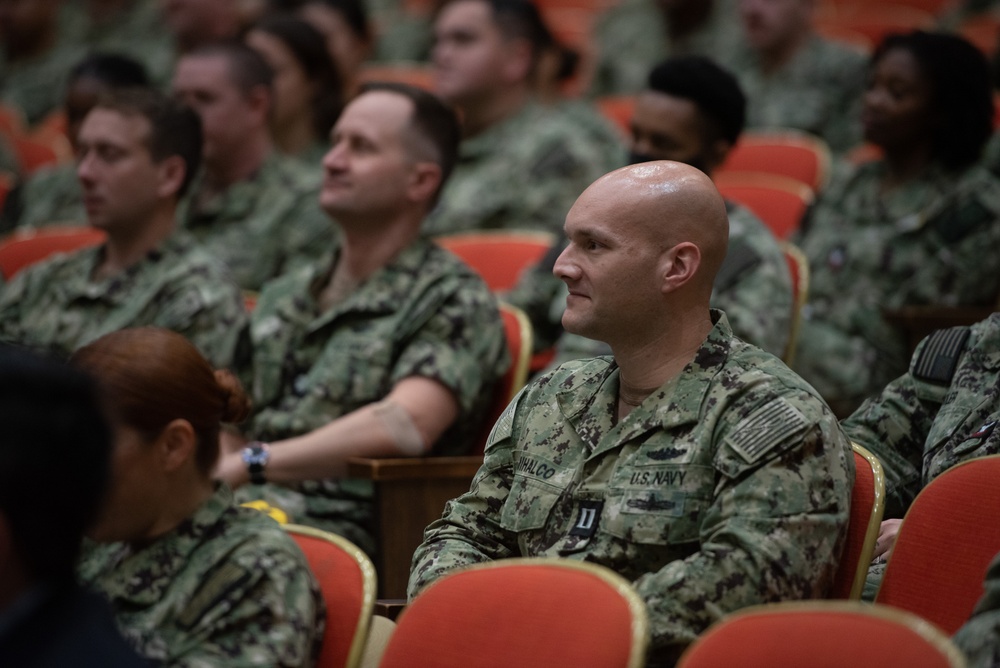 MCPON James Honea visits Naval Support Activity Mid-South