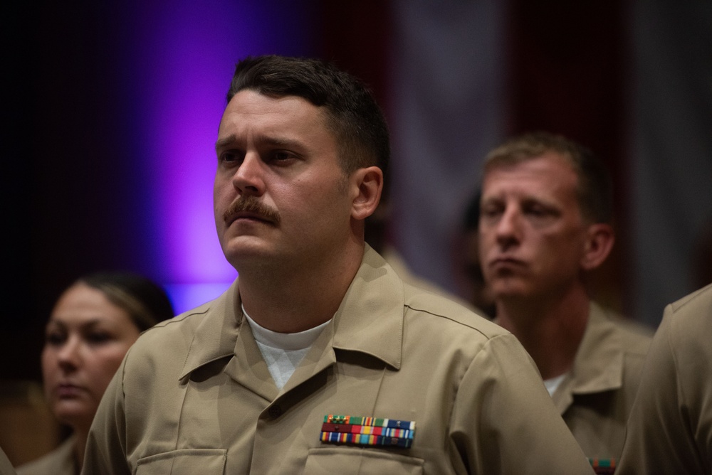 MCPON James Honea visits Naval Support Activity Mid-South