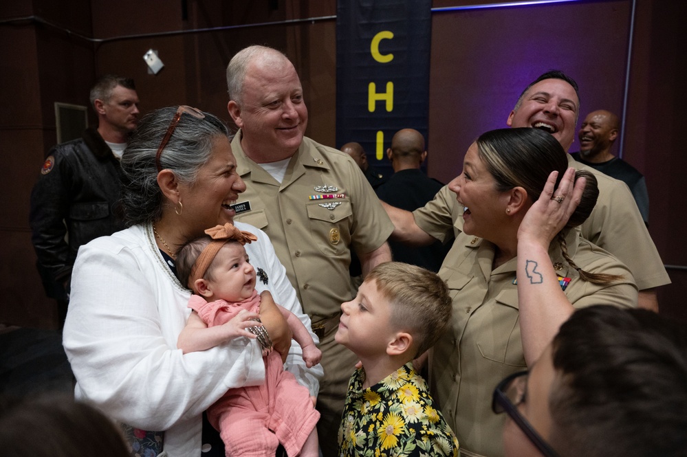 MCPON James Honea visits Naval Support Activity Mid-South