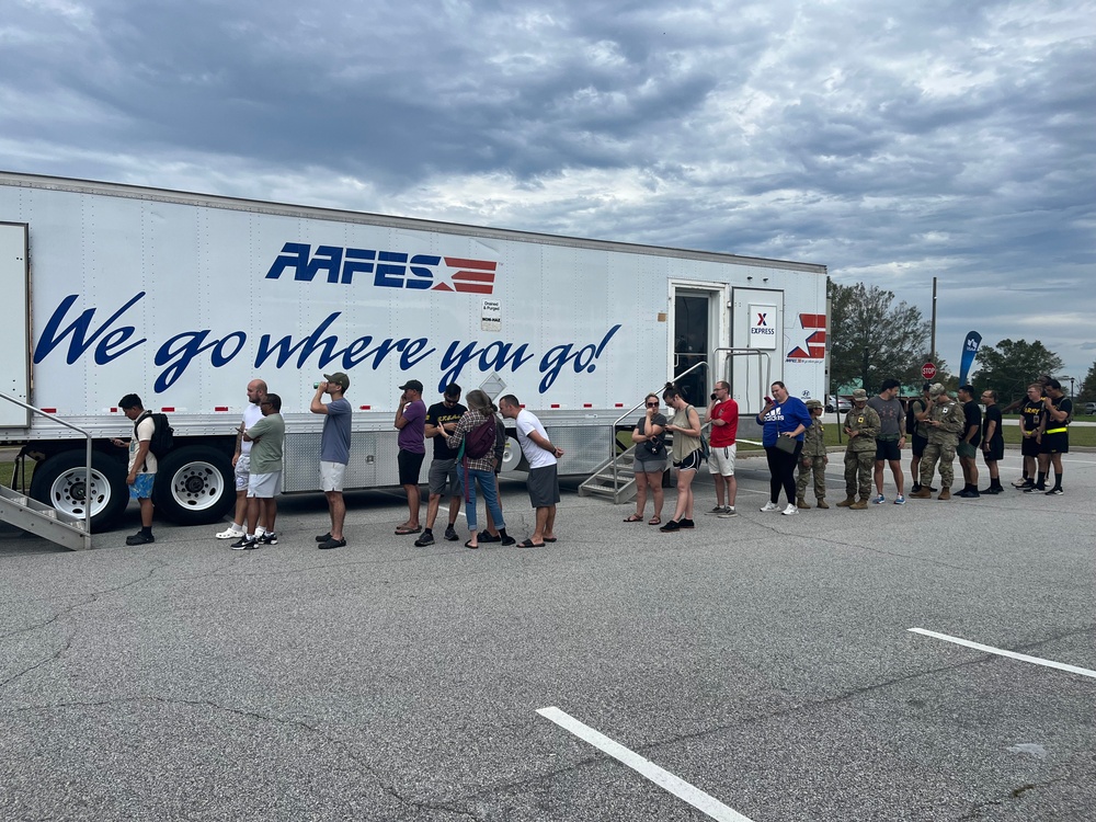 Army &amp; Air Force Exchange Service Opens Mobile Field Exchange at Fort Eisenhower After Hurricane Helene