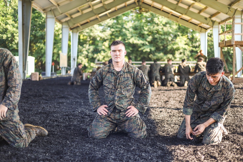Corporals Course Culminating Event at MCAS Beaufort