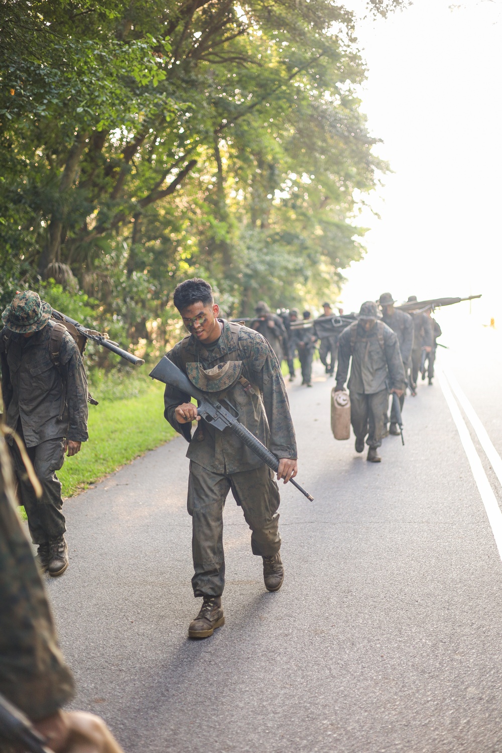 Corporals Course Culminating Event at MCAS Beaufort