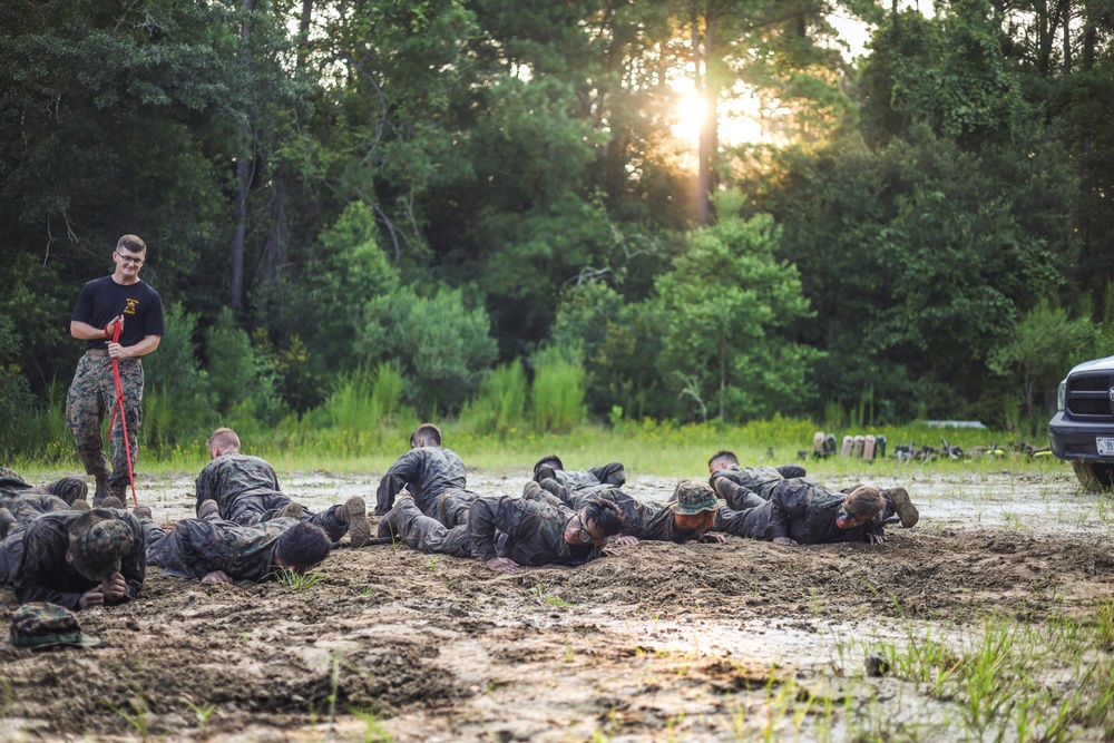 Corporals Course Culminating Event at MCAS Beaufort
