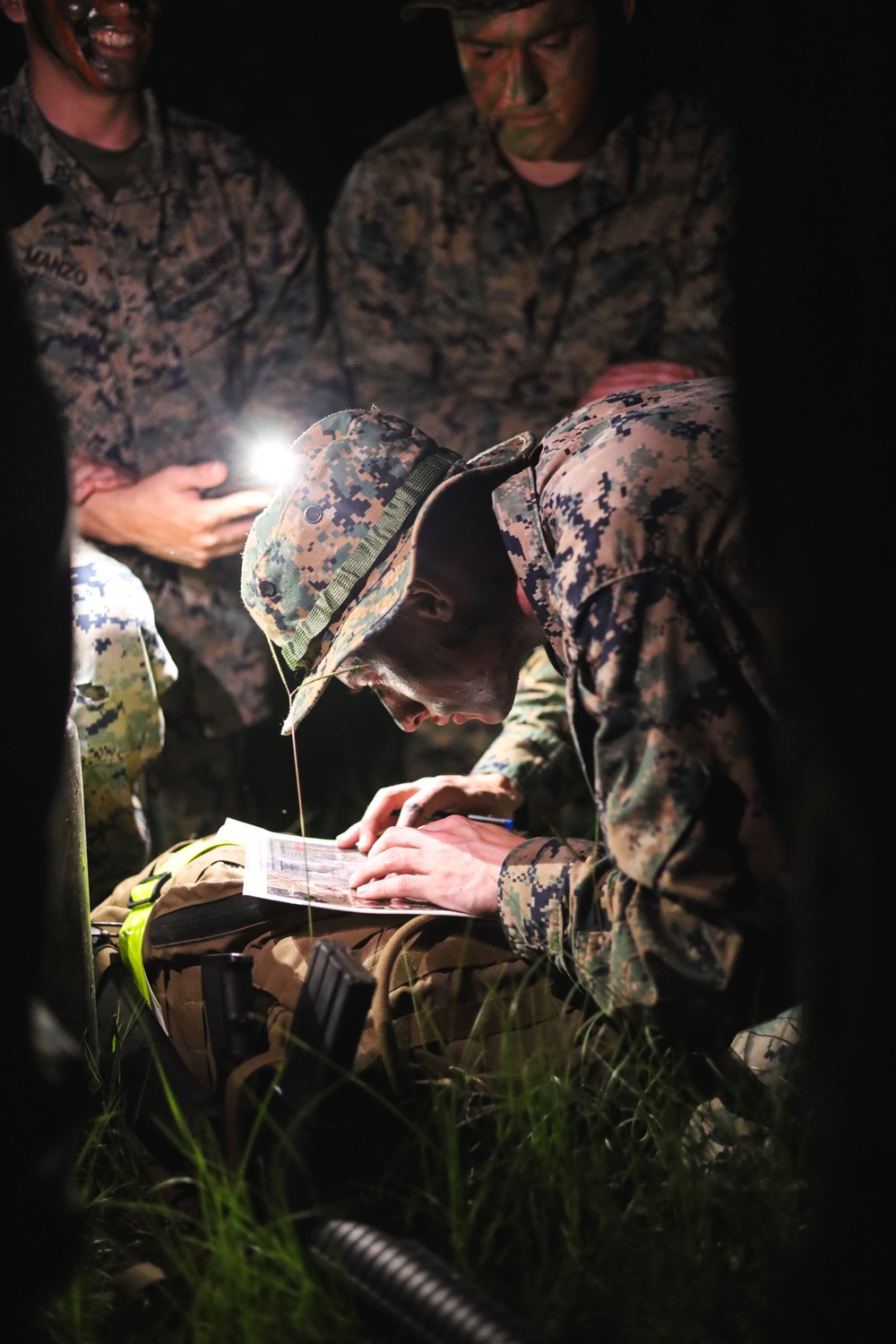 Corporals Course Culminating Event at MCAS Beaufort