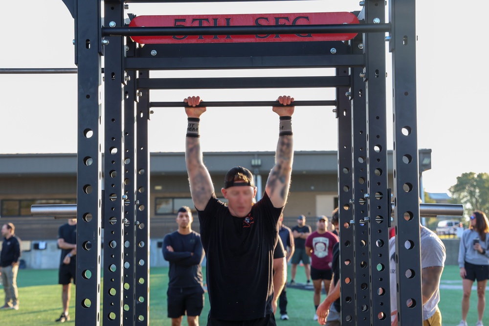 5th SFG (A) Soldiers Compete During 63rd Annual Legion Week Fitness Competition