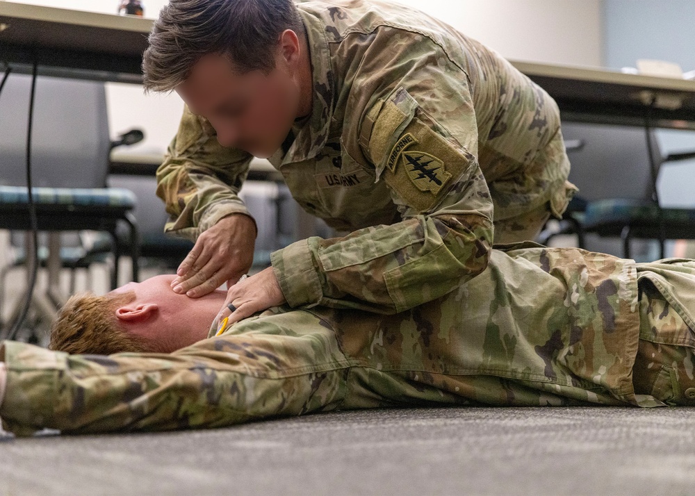 4th Battalion, 5th SFG (A) Soldiers evaluate tactical skills