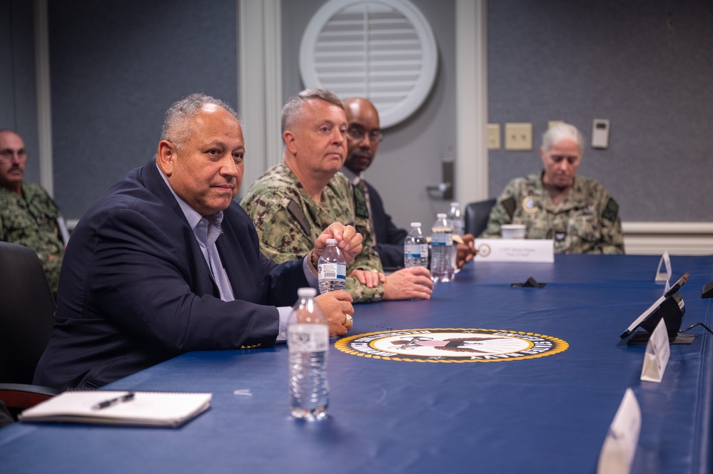 SECNAV Visits Navy Recruiting Command