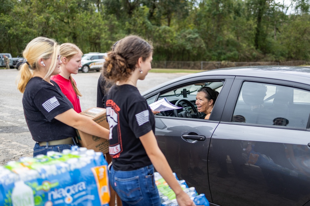 4-118 Infantry Conducts Point of Distribution in Pickens, South Carolina