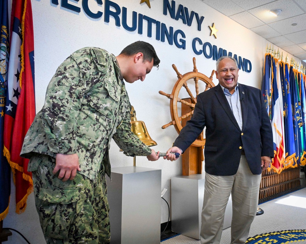 SECNAV Del Toro Visits Navy Recruiting Command