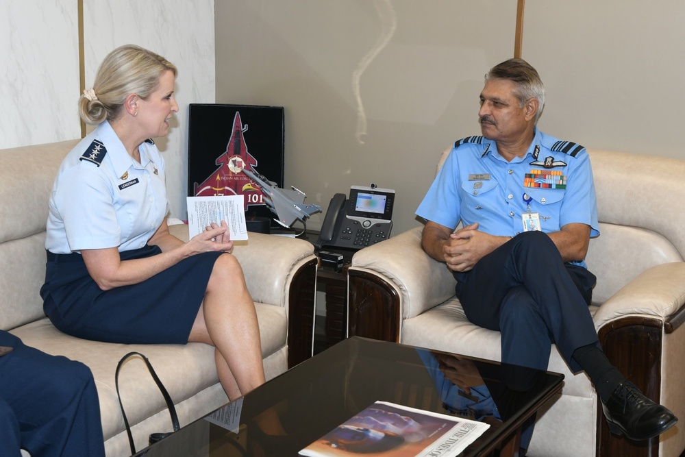 Indian and U.S. Air Force leaders meet for 25th Executive Steering Group Meeting