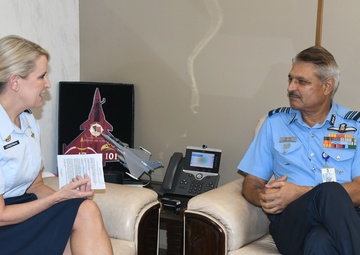 Indian and U.S. Air Force leaders meet for 25th Executive Steering Group Meeting