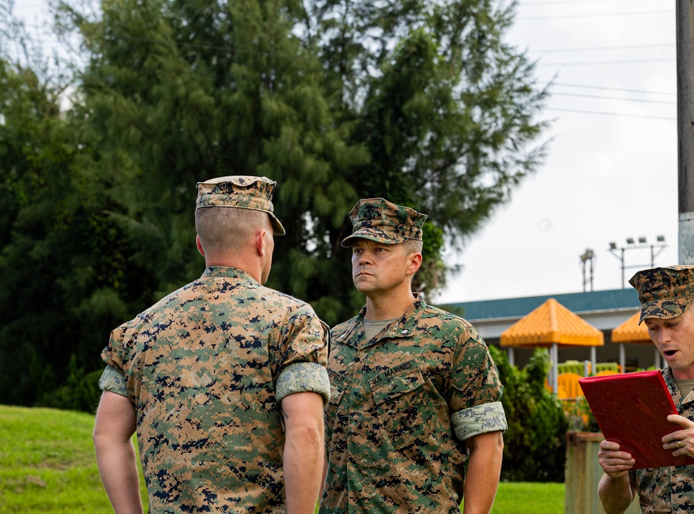 3rd MEB Promotion Ceremony for Maj. Murphy