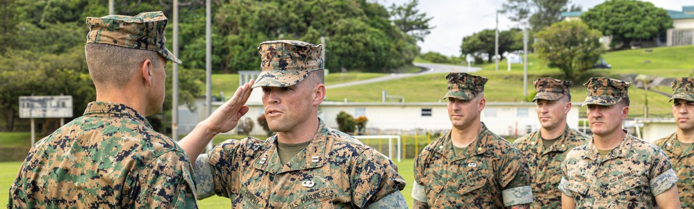 3rd MEB Promotion Ceremony for Maj. Murphy