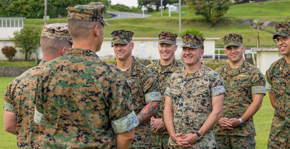 3rd MEB Promotion Ceremony for Maj. Murphy