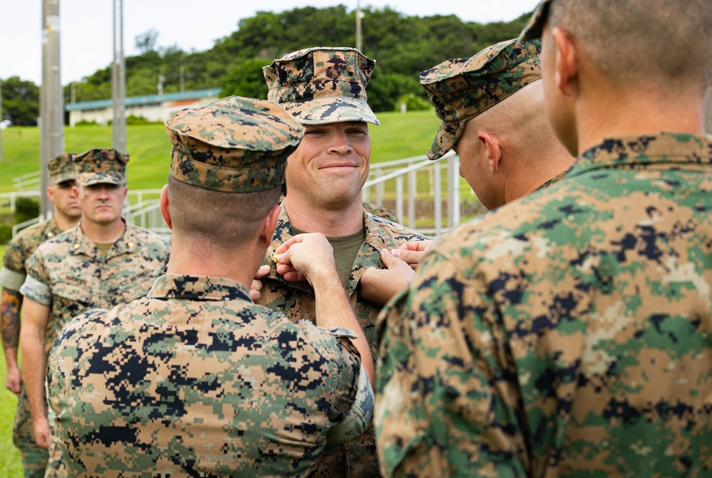 3rd MEB Promotion Ceremony for Maj. Murphy