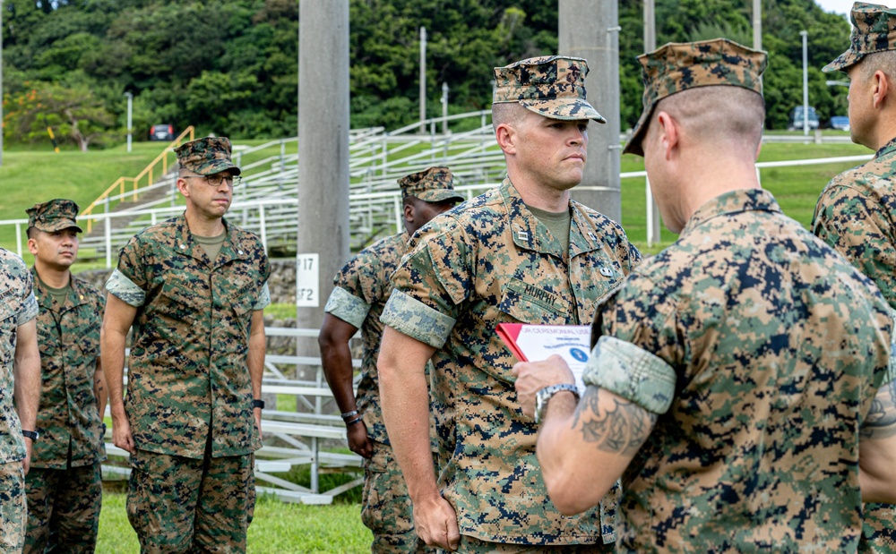 3rd MEB Promotion Ceremony for Maj. Murphy