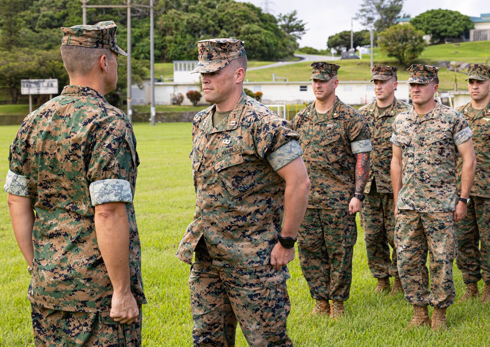 3rd MEB Promotion Ceremony for Maj. Murphy