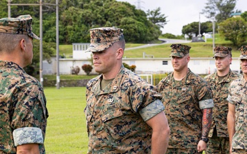 3rd MEB Promotion Ceremony for Maj. Murphy