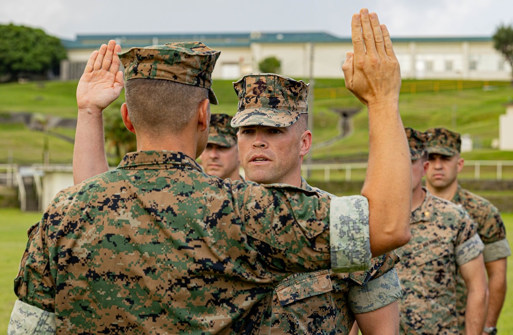 3rd MEB Promotion Ceremony for Maj. Murphy