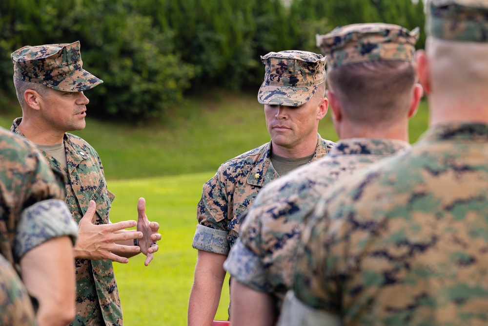 3rd MEB Promotion Ceremony for Maj. Murphy