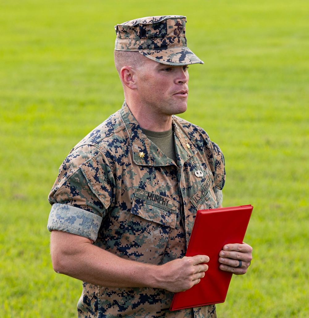 3rd MEB Promotion Ceremony for Maj. Murphy