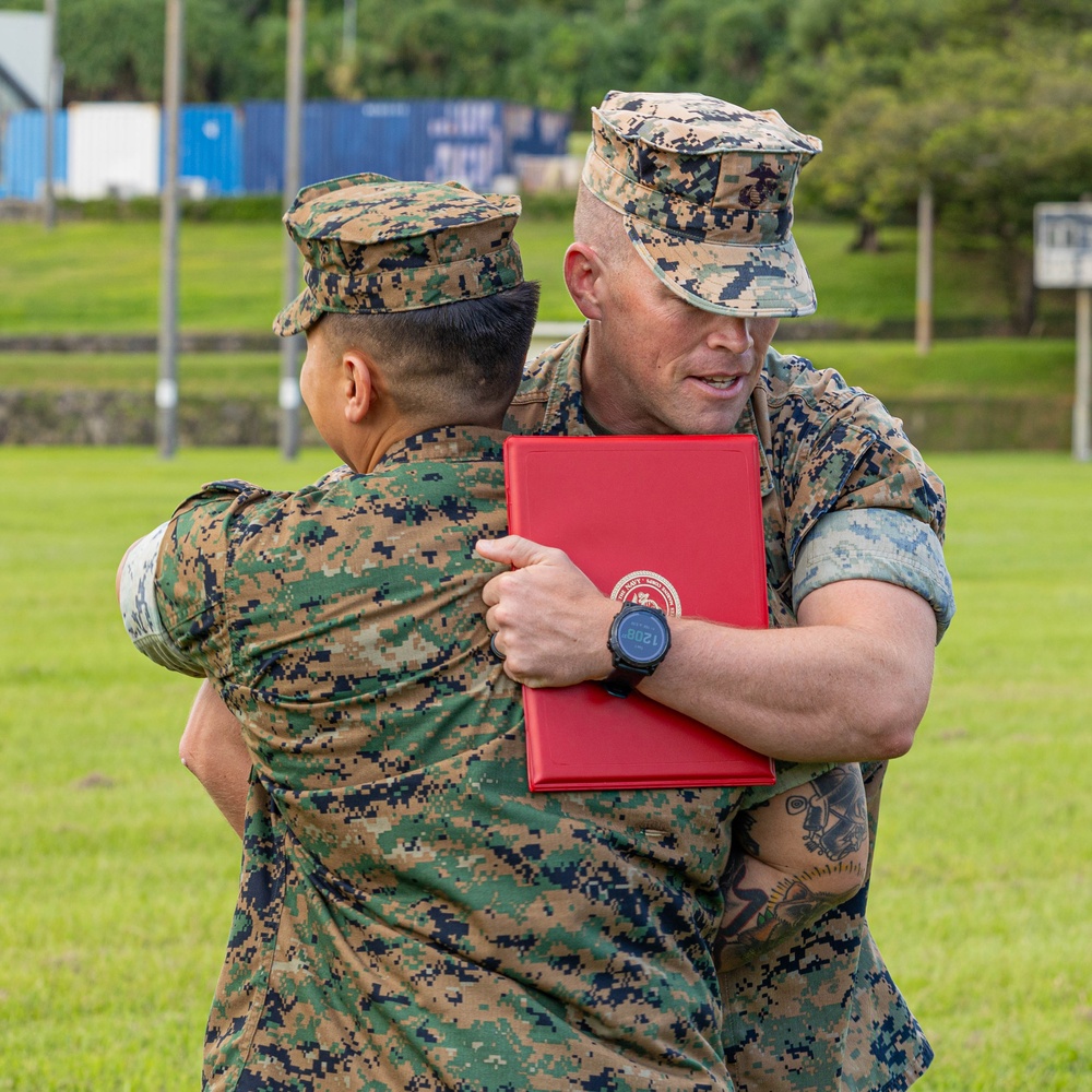 3rd MEB Promotion Ceremony for Maj. Murphy