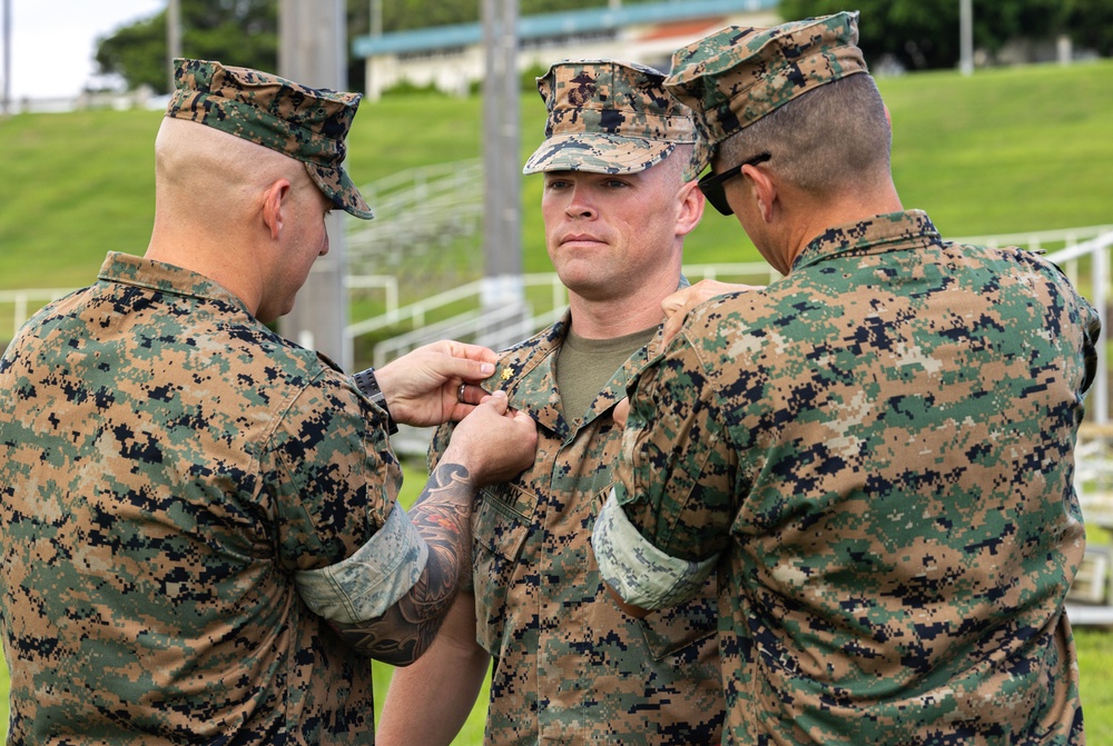 3rd MEB Promotion Ceremony for Maj. Murphy