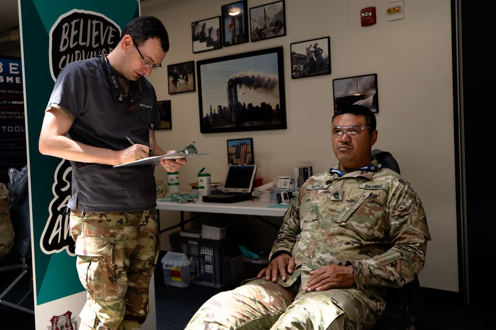 502 MCDAS conducts a mobile dental clinic