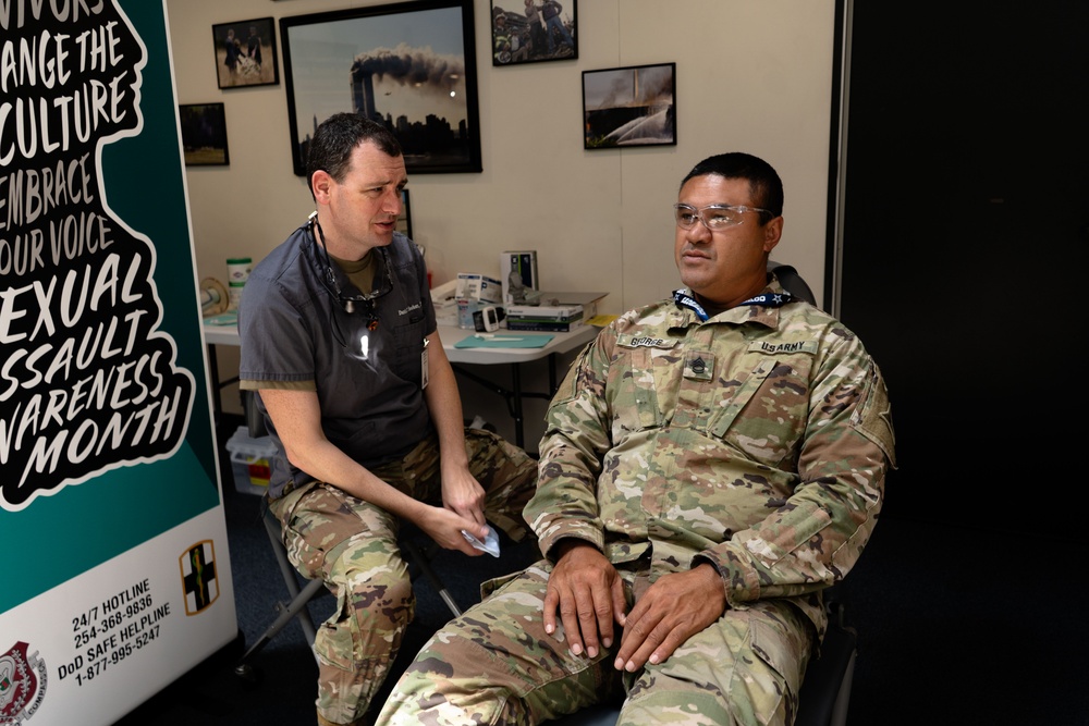 502 MCDAS conducts a mobile Dental Clinic