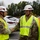 USACE SAD Commander, Brig. Gen. Daniel Hibner, visits a Generator Staging base in Charlotte, NC and recognizes members of the team for their exemplary work in Hurricane Helene relief efforts.