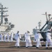 USS George Washington Sailors Man the Rails