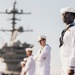 USS George Washington Sailors Man the Rails