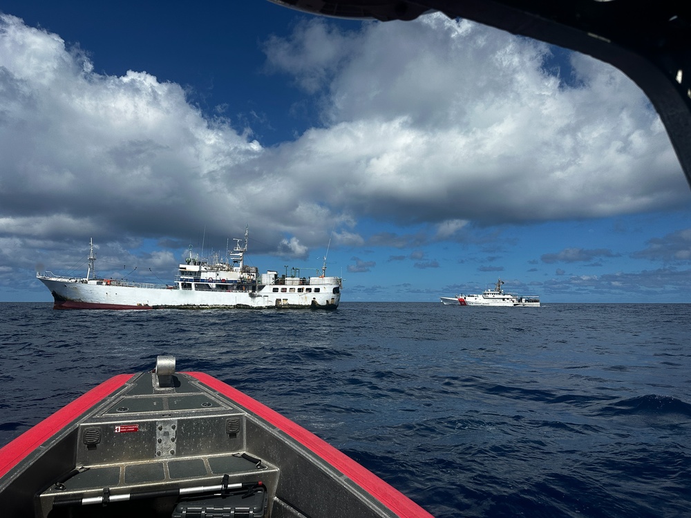 U.S. Coast Guard Cutter Oliver Berry returns home following 46-day Operation Blue Pacific Patrol in Oceania