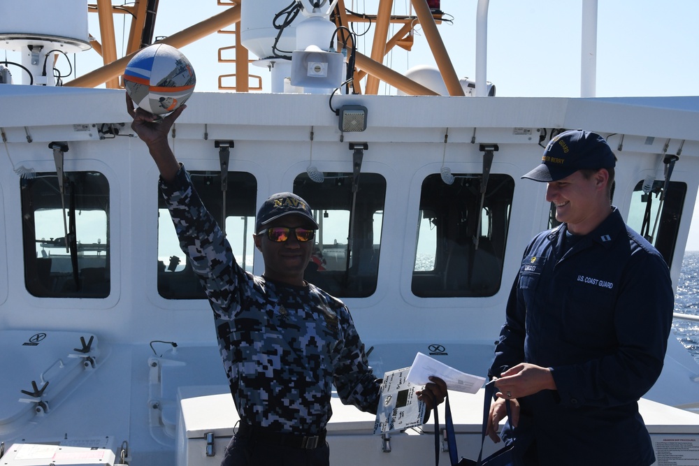 U.S. Coast Guard Cutter Oliver Berry returns home following 46-day Operation Blue Pacific Patrol in Oceania