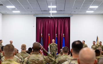 380th Air Expeditionary Wing change of command