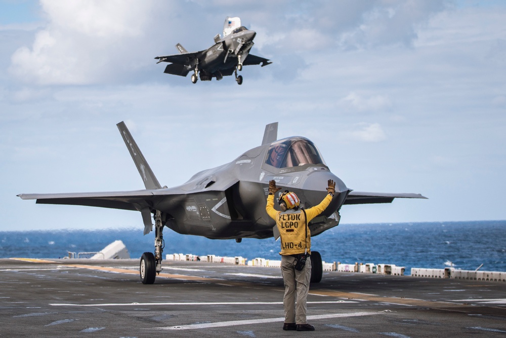 VMFA-225 Reconstitutes Squadron Aboard USS Boxer