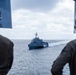 USS Theodore Roosevelt Refuels USS Mobile in Pacific Ocean