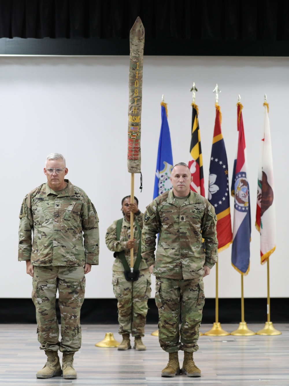 1108th TASMG completes the mission, transfers authority to 1100th TASMG in CENTCOM Ceremony