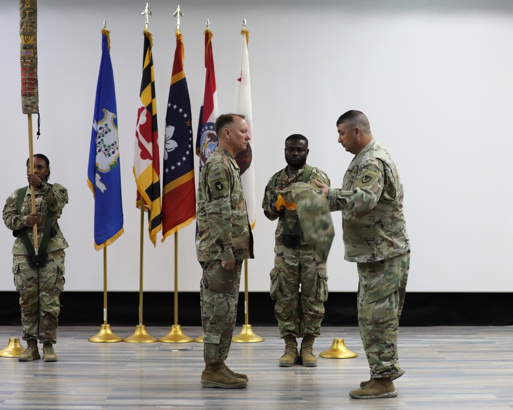 1108th TASMG completes the mission, transfers authority to 1100th TASMG in CENTCOM Ceremony